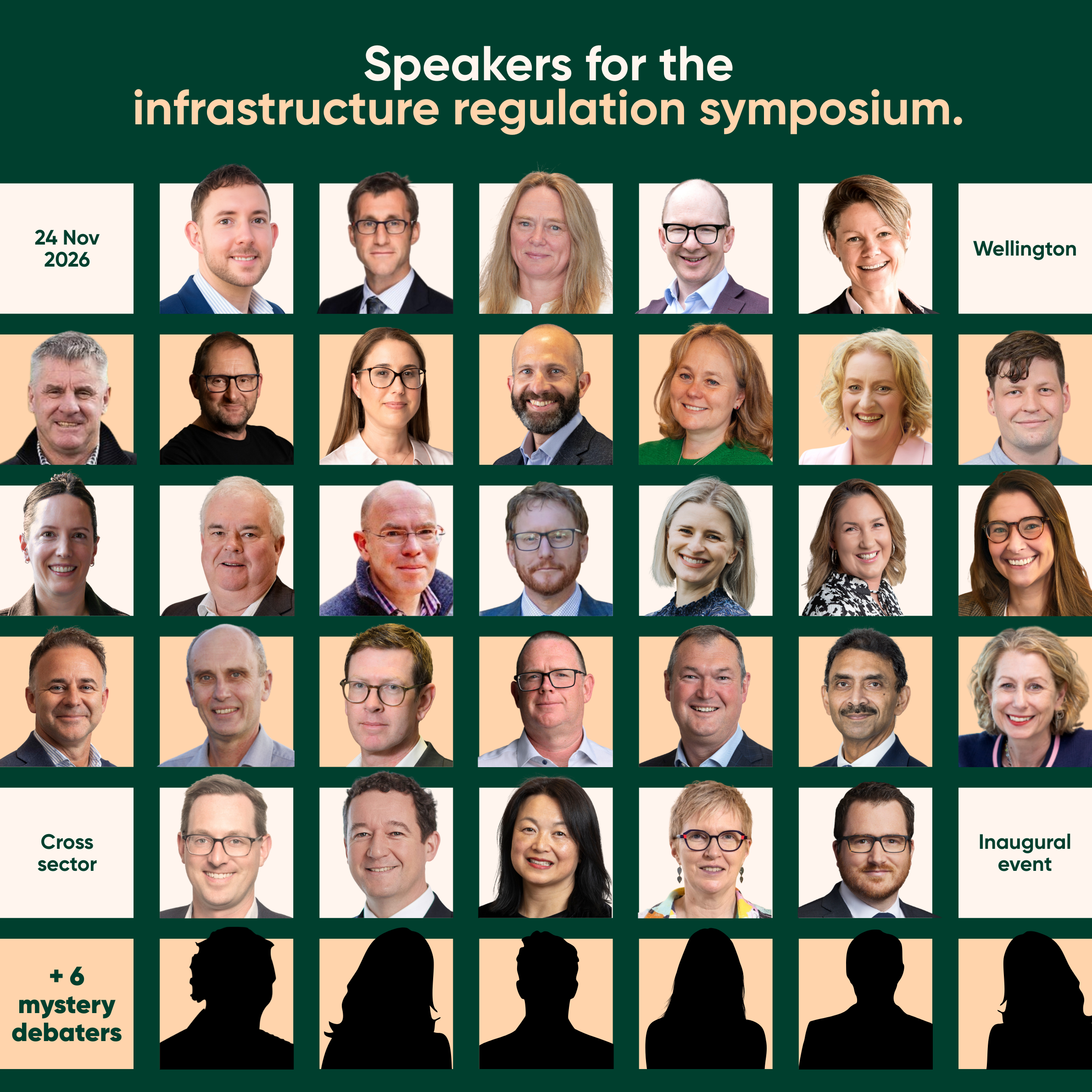 speakers of the reg symposium