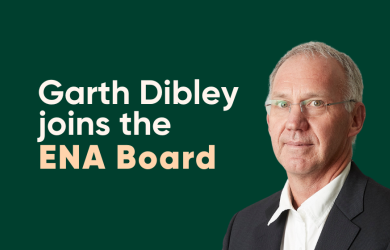 Garth joins ENA Board